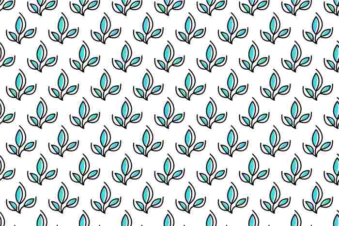 وکتور پترن برگ و گل